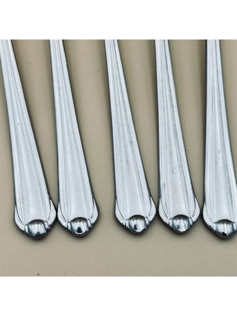 5 Mikasa CLASSICO SATIN Salad Forks Stainless Steel Flatware